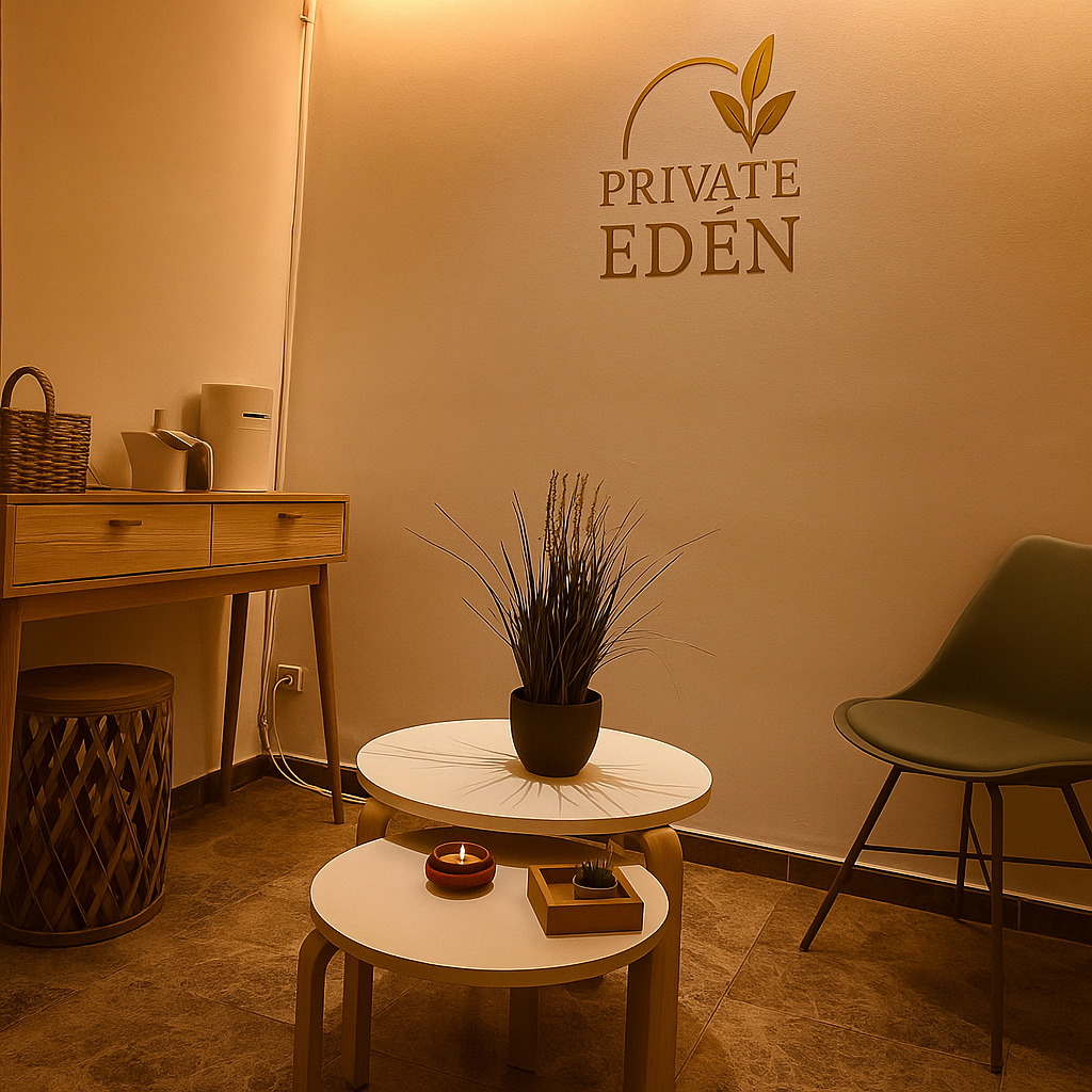 Zona de bienvenida y decoración